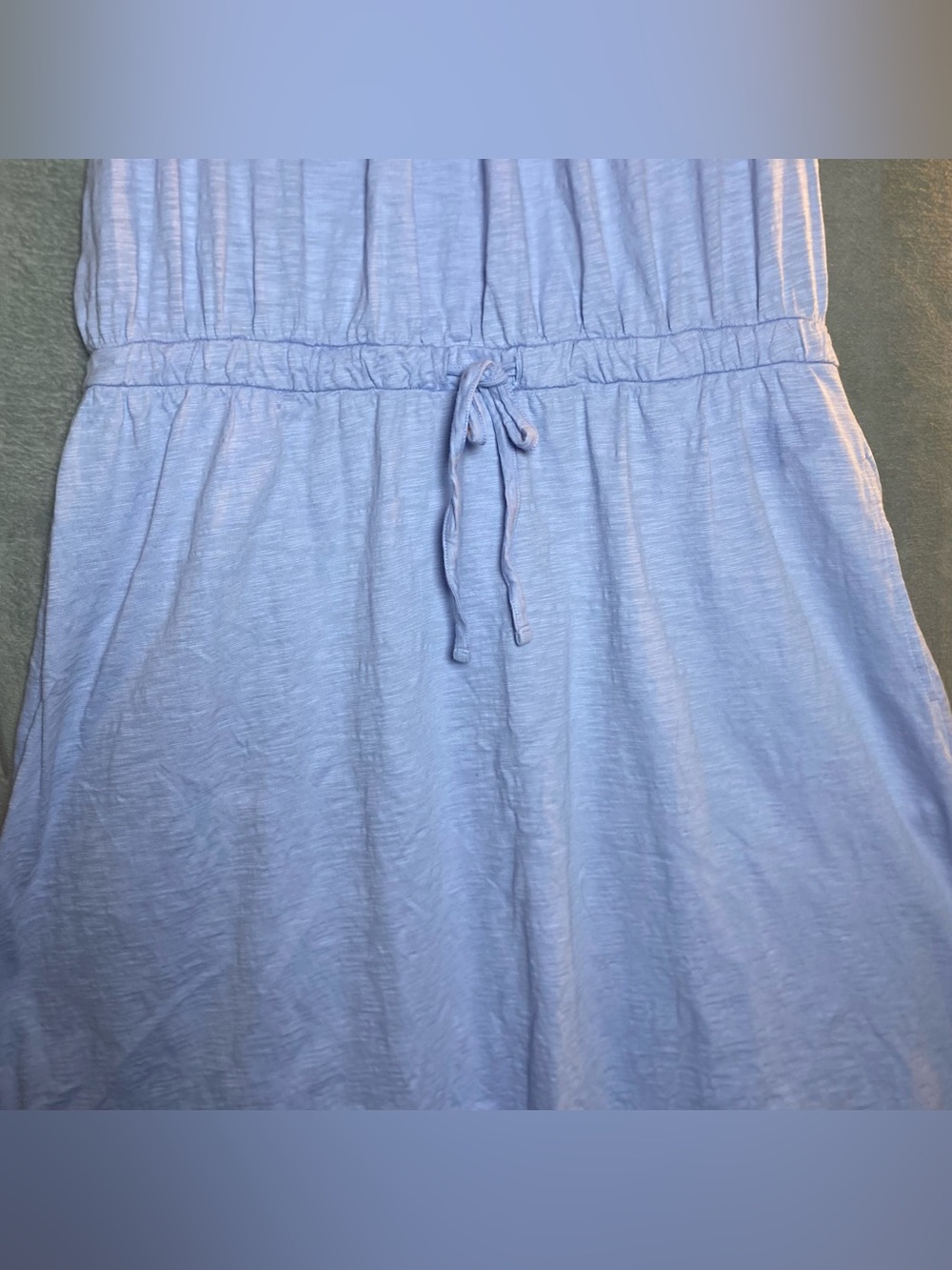 Pact Large Womens Relaxed Slub Tank Maxi Dress Organic cotton breathable coastal - Picture 12 of 15